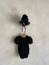 ［Anne shirley］Claudine rompers (bonnet set)