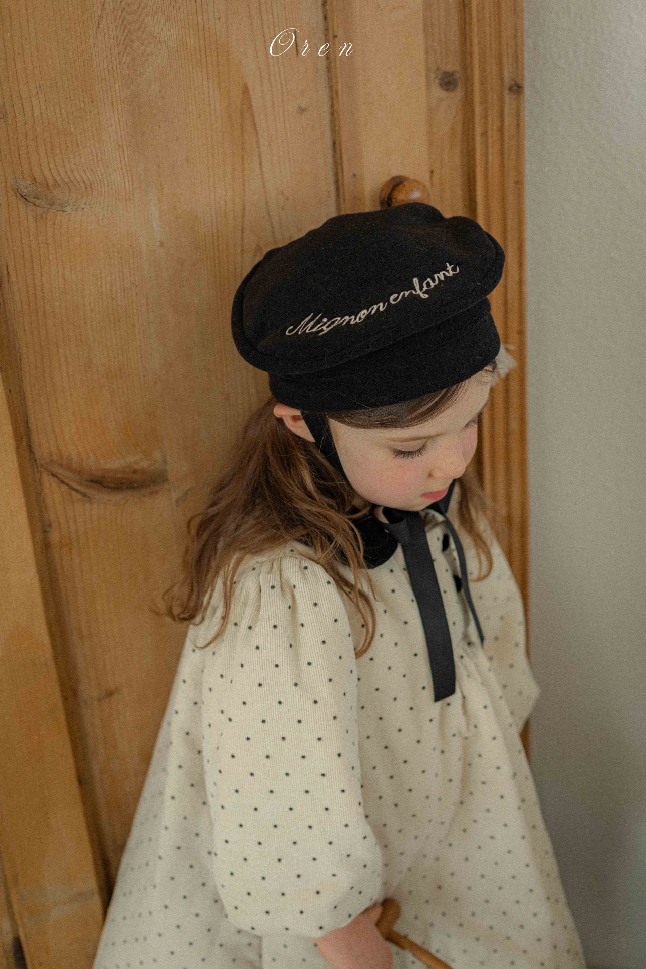 ［OREN］Noel fleece beret