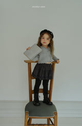 ［momo ann］Rib cardigan (kids)