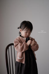 ［Mon petit bebe］Vanilla cardigan