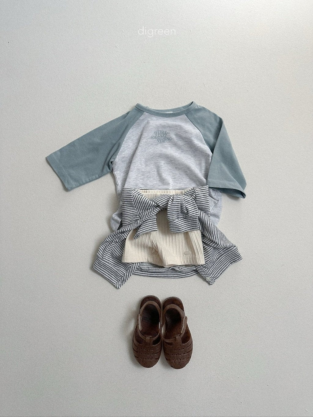 ［digreen］Goods raglan tee