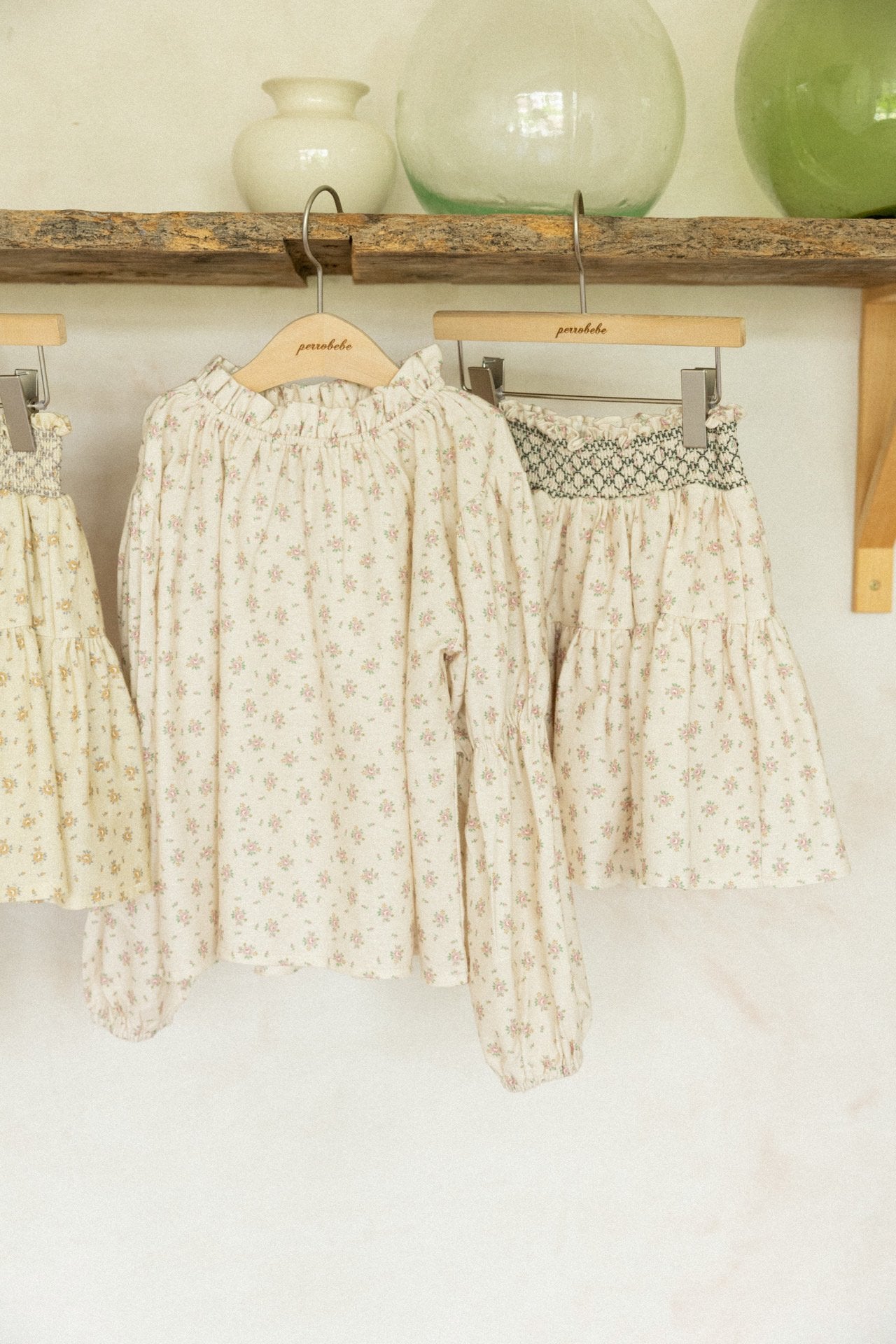 ［perrobebe］Ella flower skirt