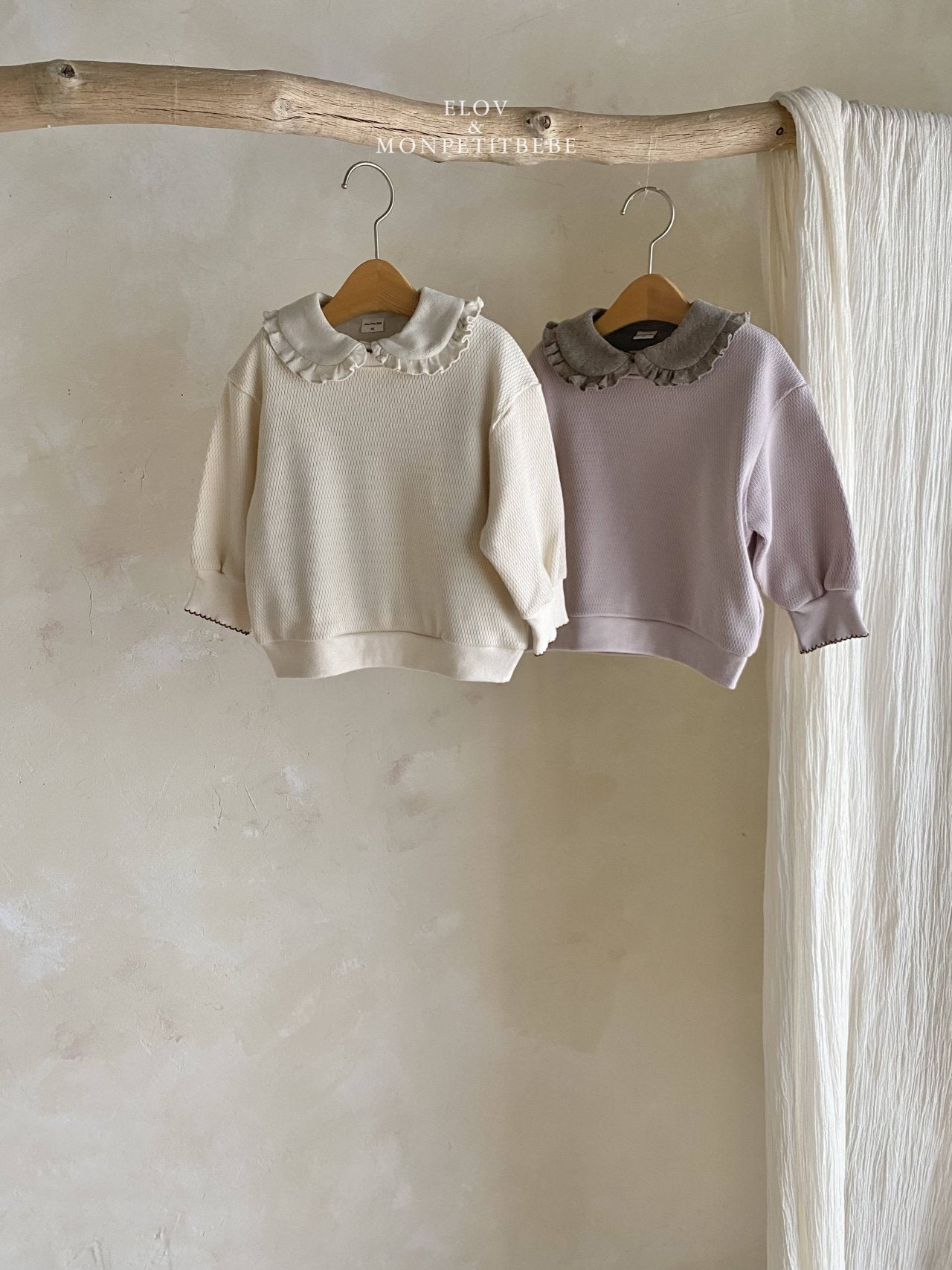［Mon petit bebe］Ann cara frill tops
