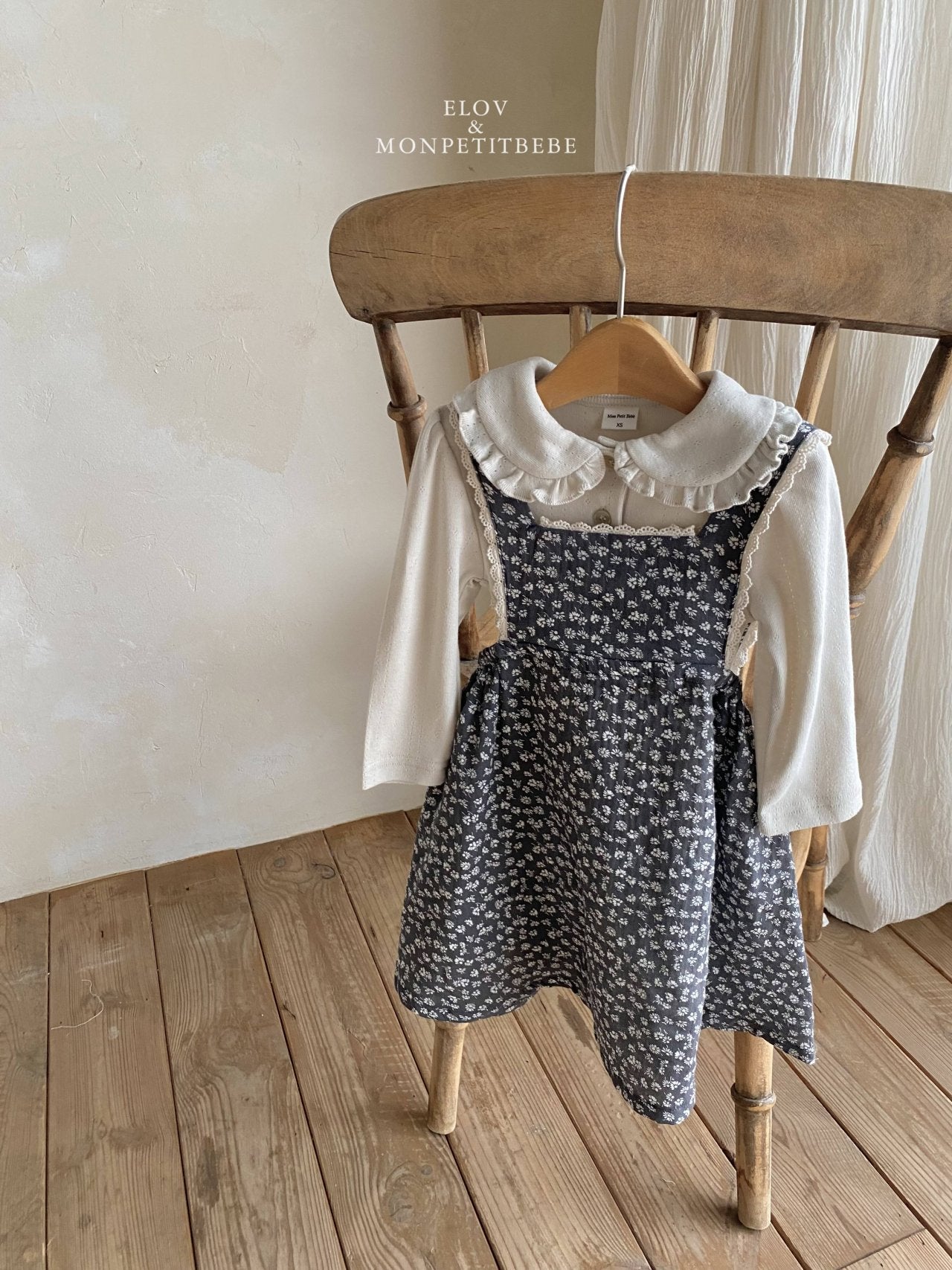 ［Mon petit bebe］Ann cara frill tops