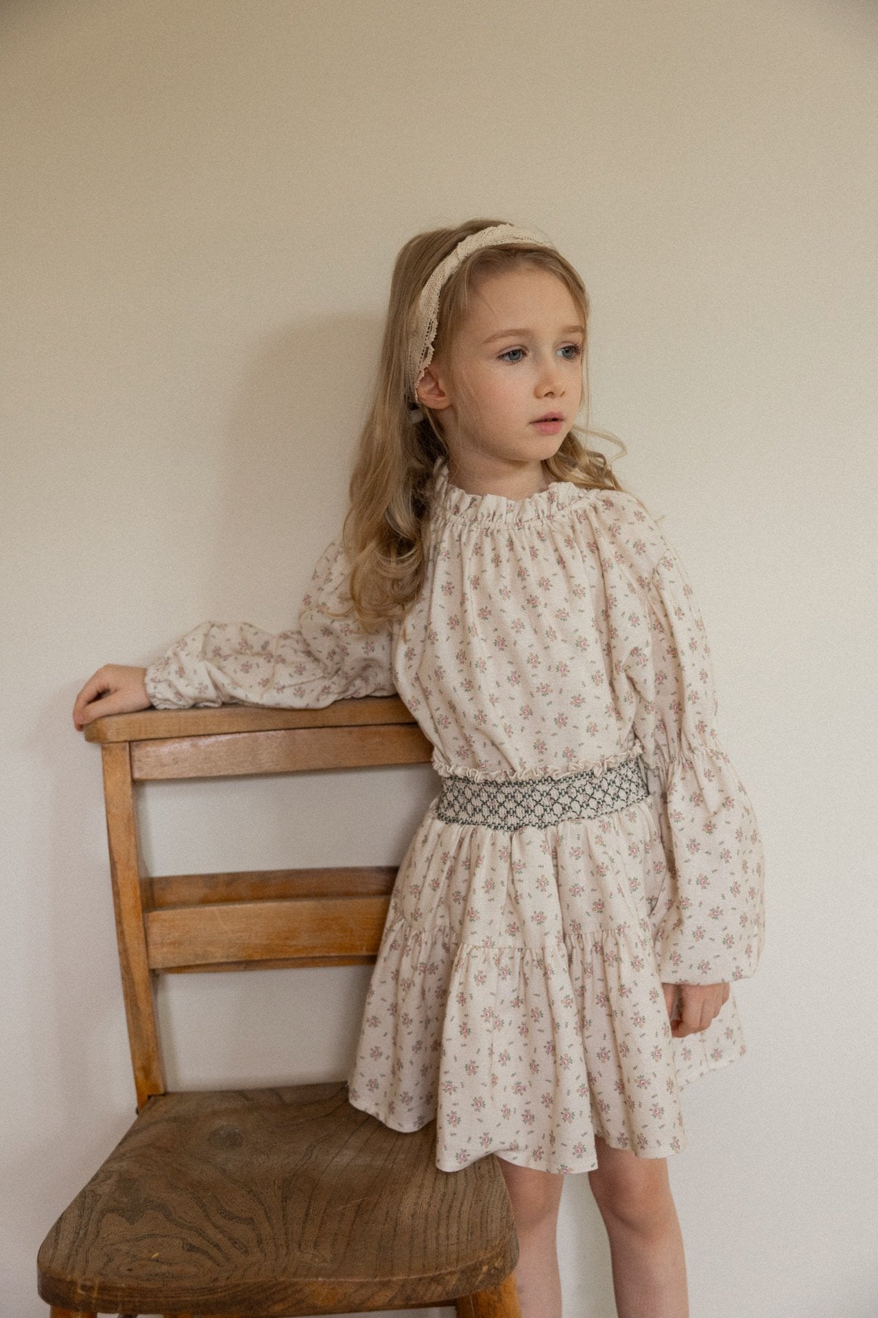 ［perrobebe］Ella flower blouse