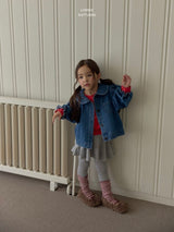 ［LINDO］Autumn leg warmer (stripe)
