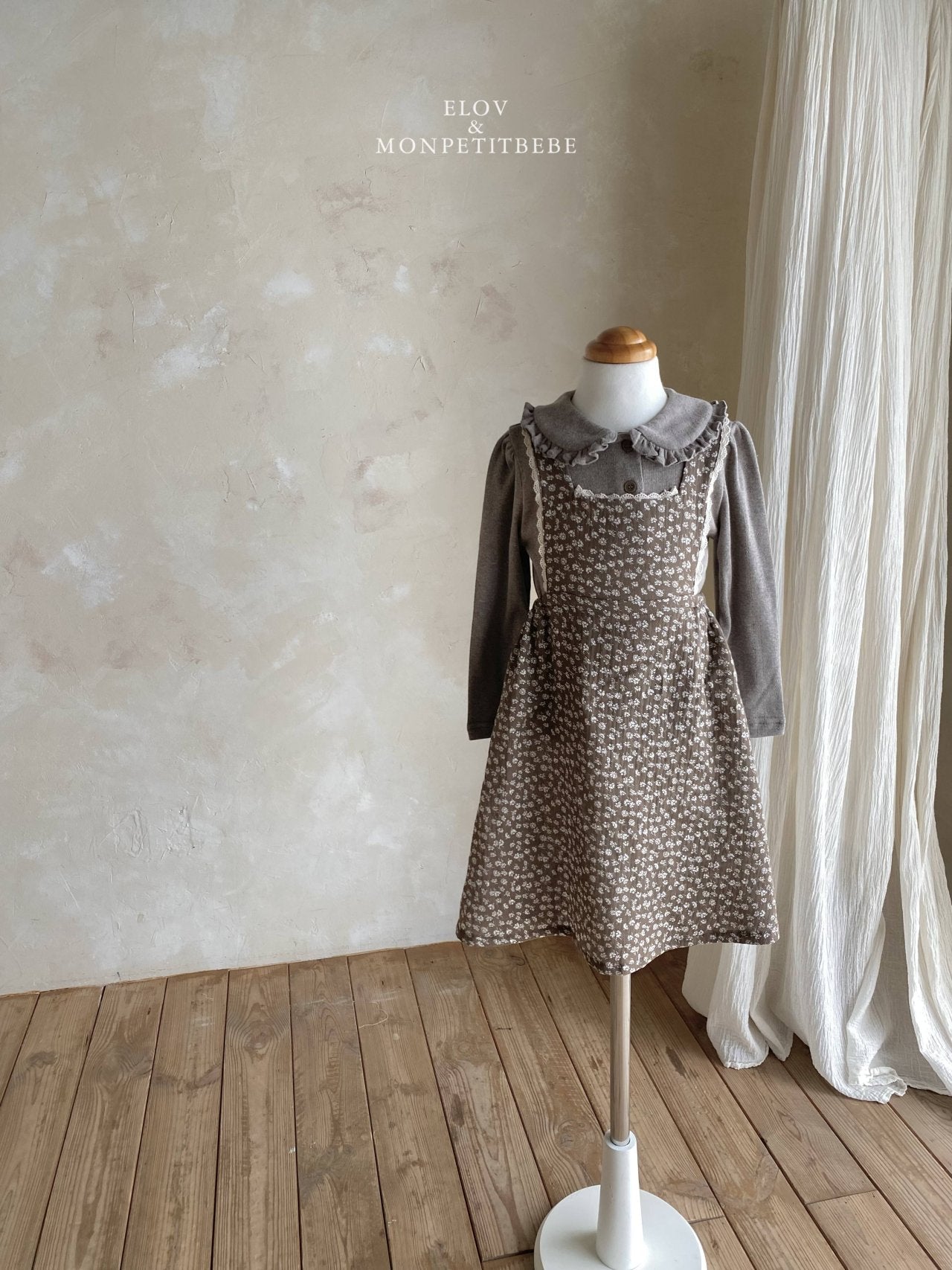 ［Mon petit bebe］Ann cara frill tops