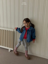 ［LINDO］Autumn leg warmer (stripe)