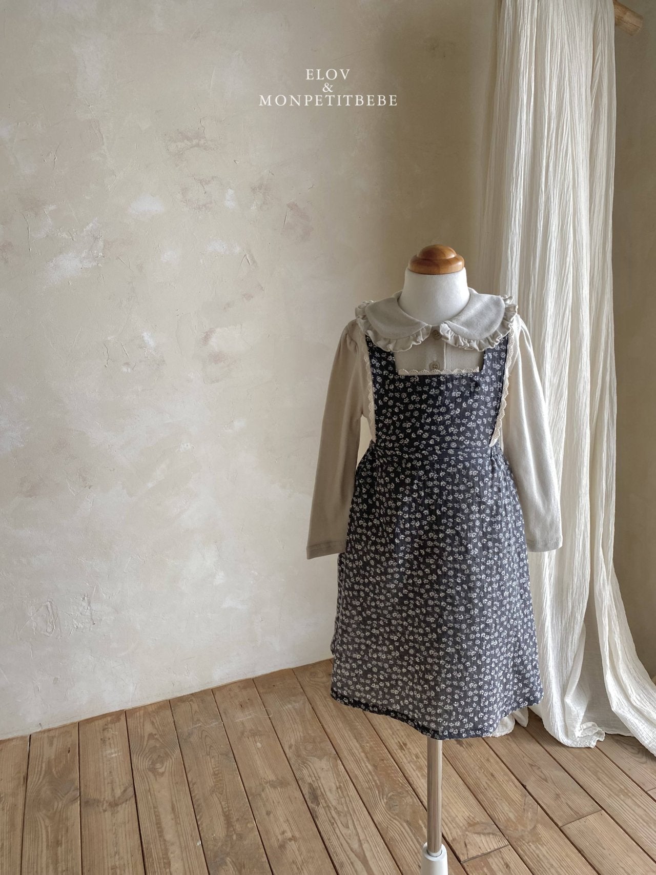 ［Mon petit bebe］Ann cara frill tops