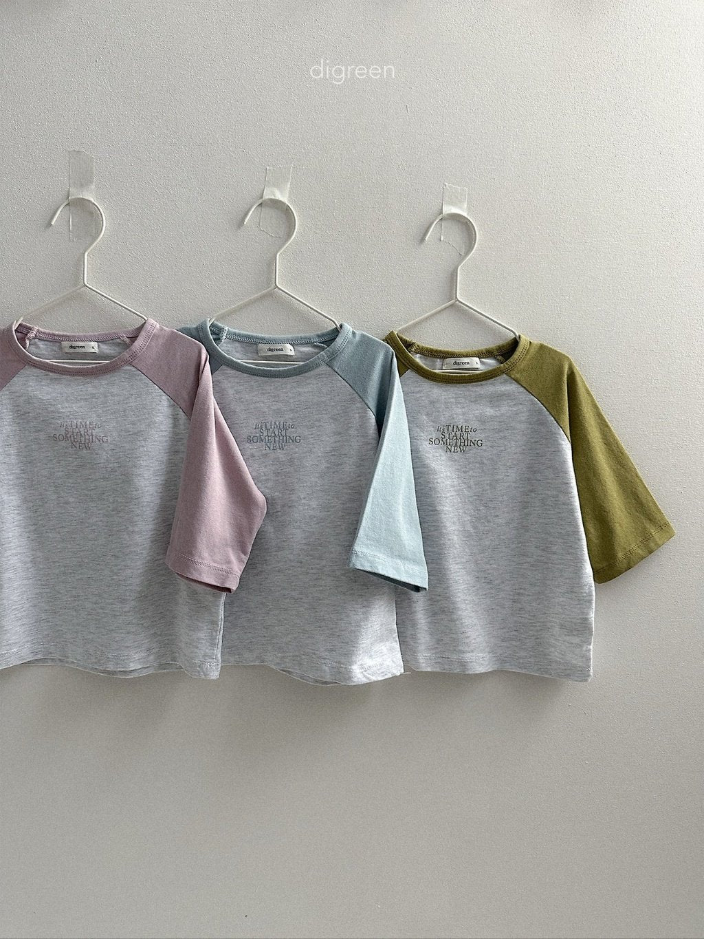 ［digreen］Goods raglan tee