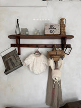 ［marron］Bunny fur bonnet