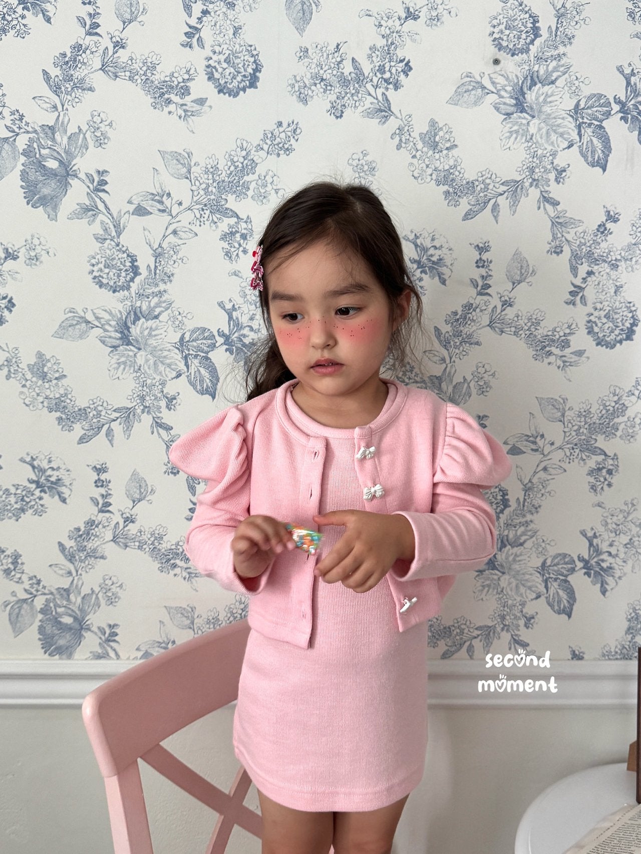 ［second moment］Ribbon one-piece set up