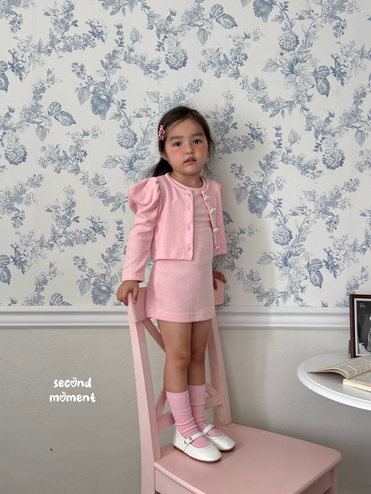 ［second moment］Ribbon one-piece set up