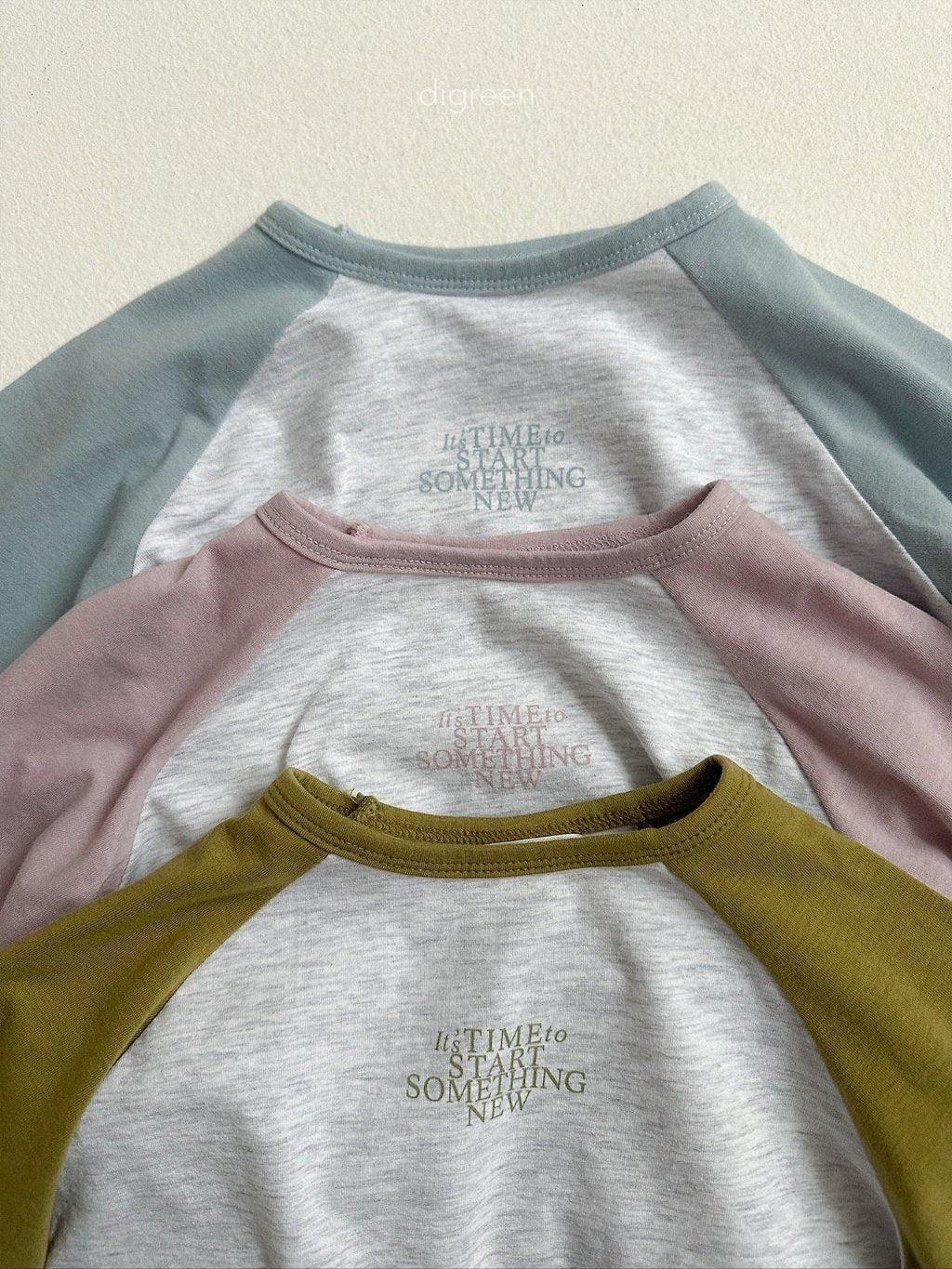 ［digreen］Goods raglan tee
