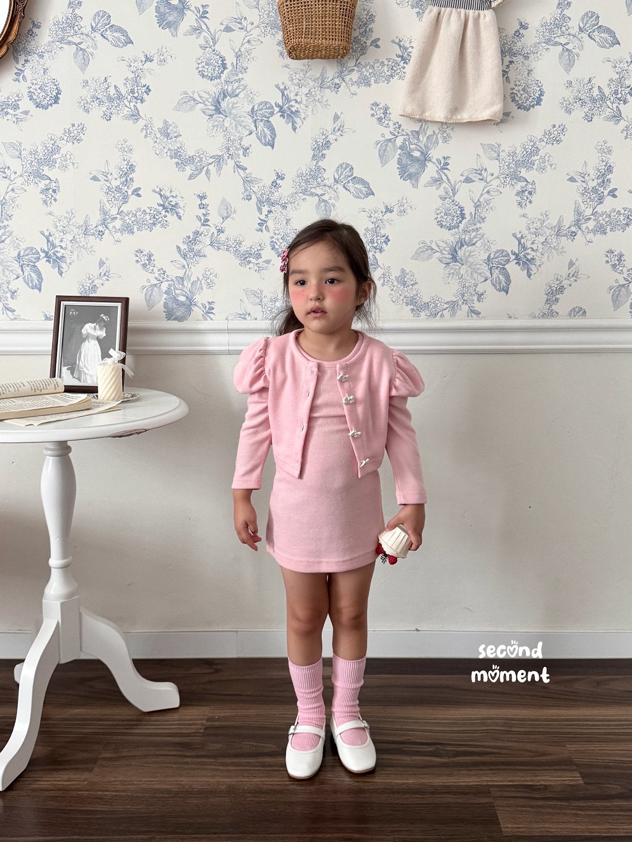 ［second moment］Ribbon one-piece set up