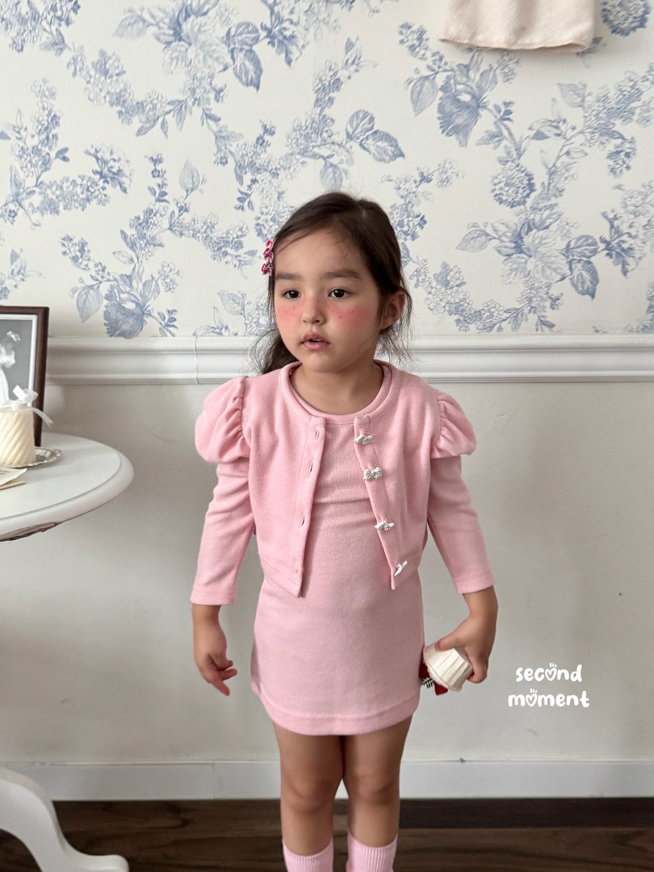 ［second moment］Ribbon one-piece set up