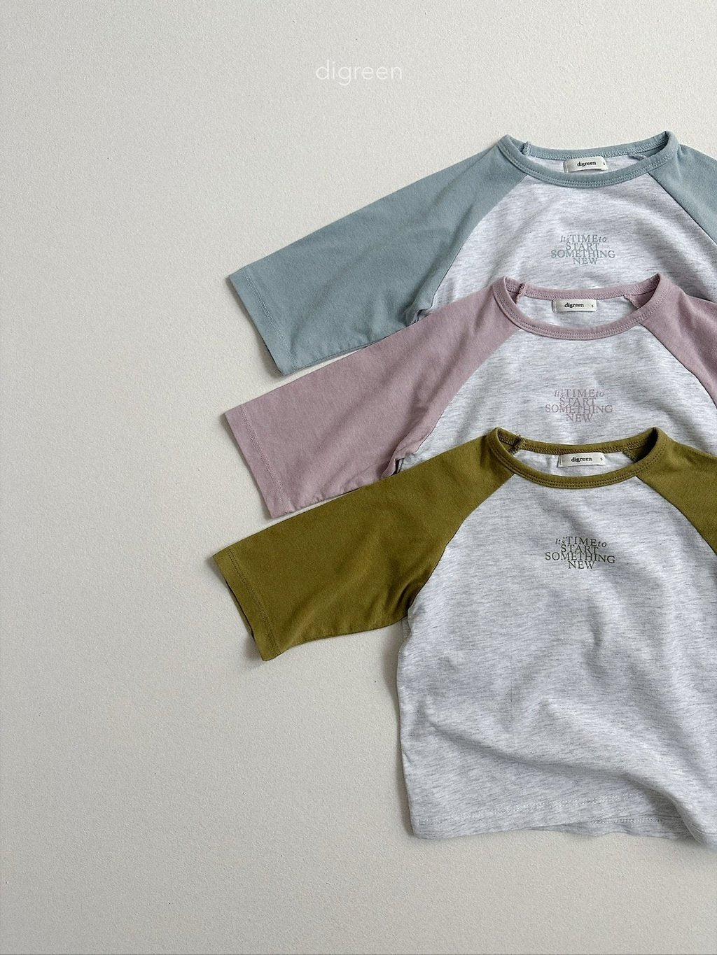 ［digreen］Goods raglan tee