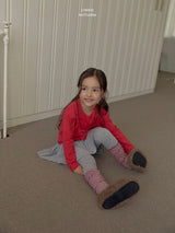 ［LINDO］Autumn leg warmer (stripe)