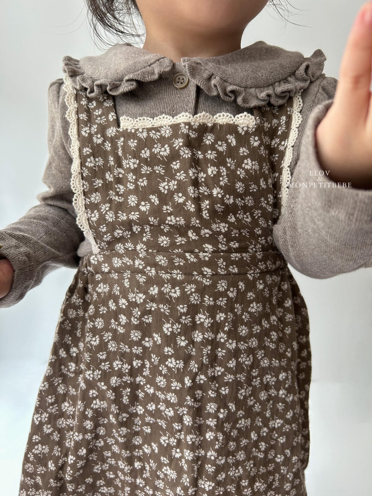 ［Mon petit bebe］Ann cara frill tops