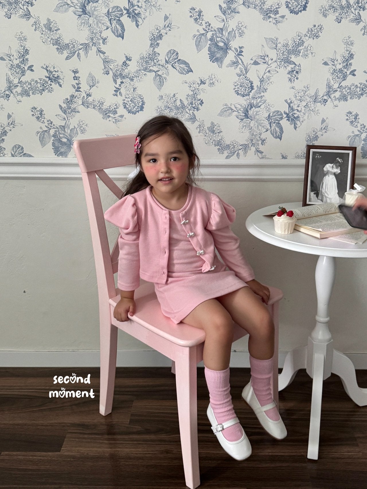 ［second moment］Ribbon one-piece set up