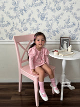 ［second moment］Ribbon one-piece set up