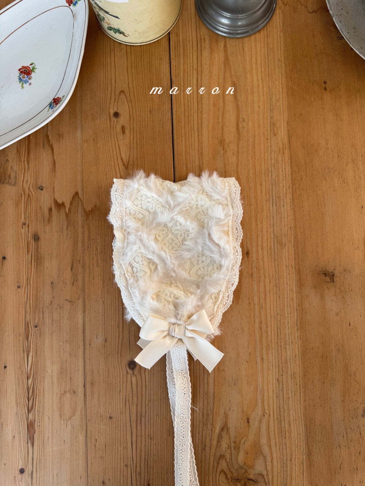 ［marron］Dia lace headband