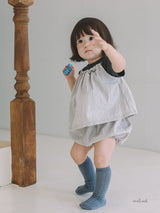 ［melmel］Cozy stripe camisole blouse