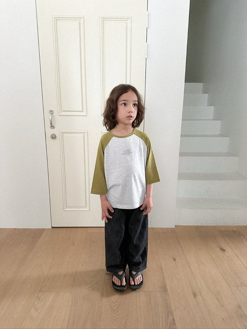 ［digreen］Goods raglan tee