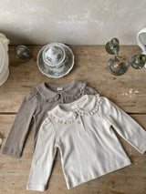 ［Mon petit bebe］Ann cara frill tops