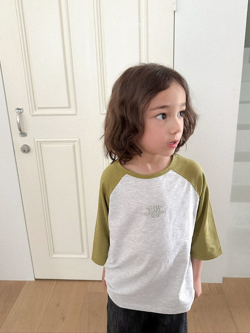 ［digreen］Goods raglan tee