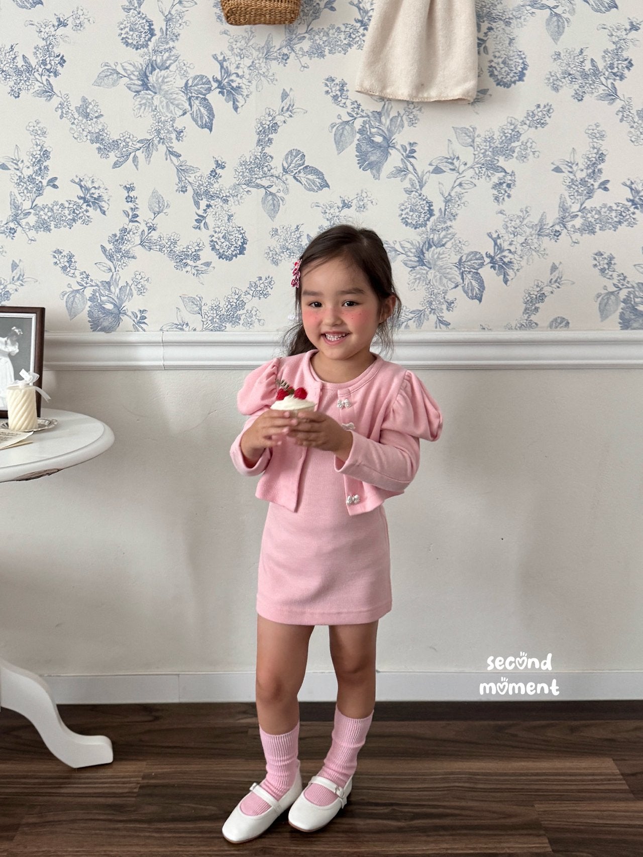 ［second moment］Ribbon one-piece set up
