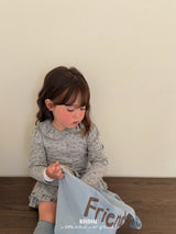 ［BANANAJ］Jenny flower collar cardigan