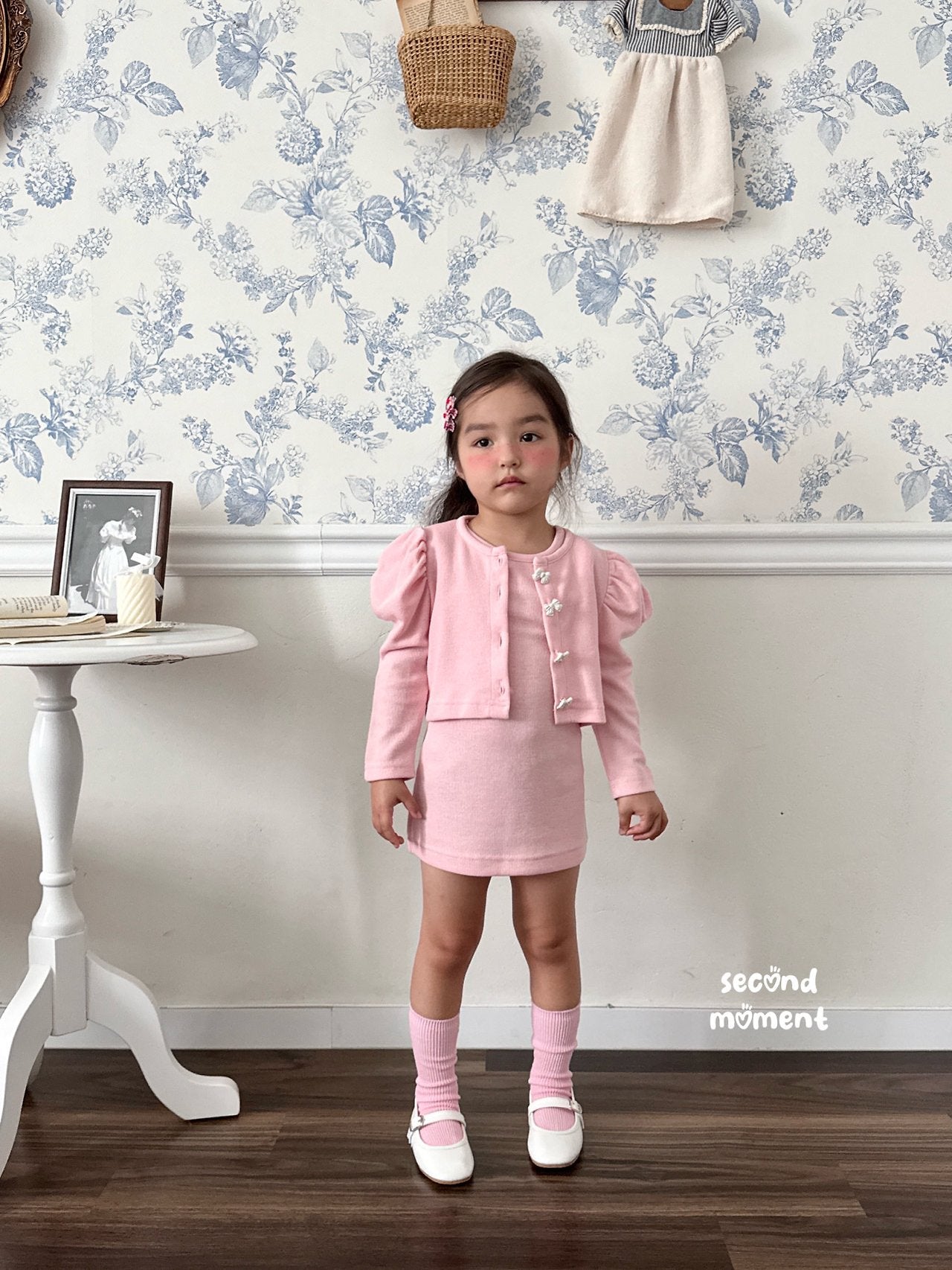 ［second moment］Ribbon one-piece set up