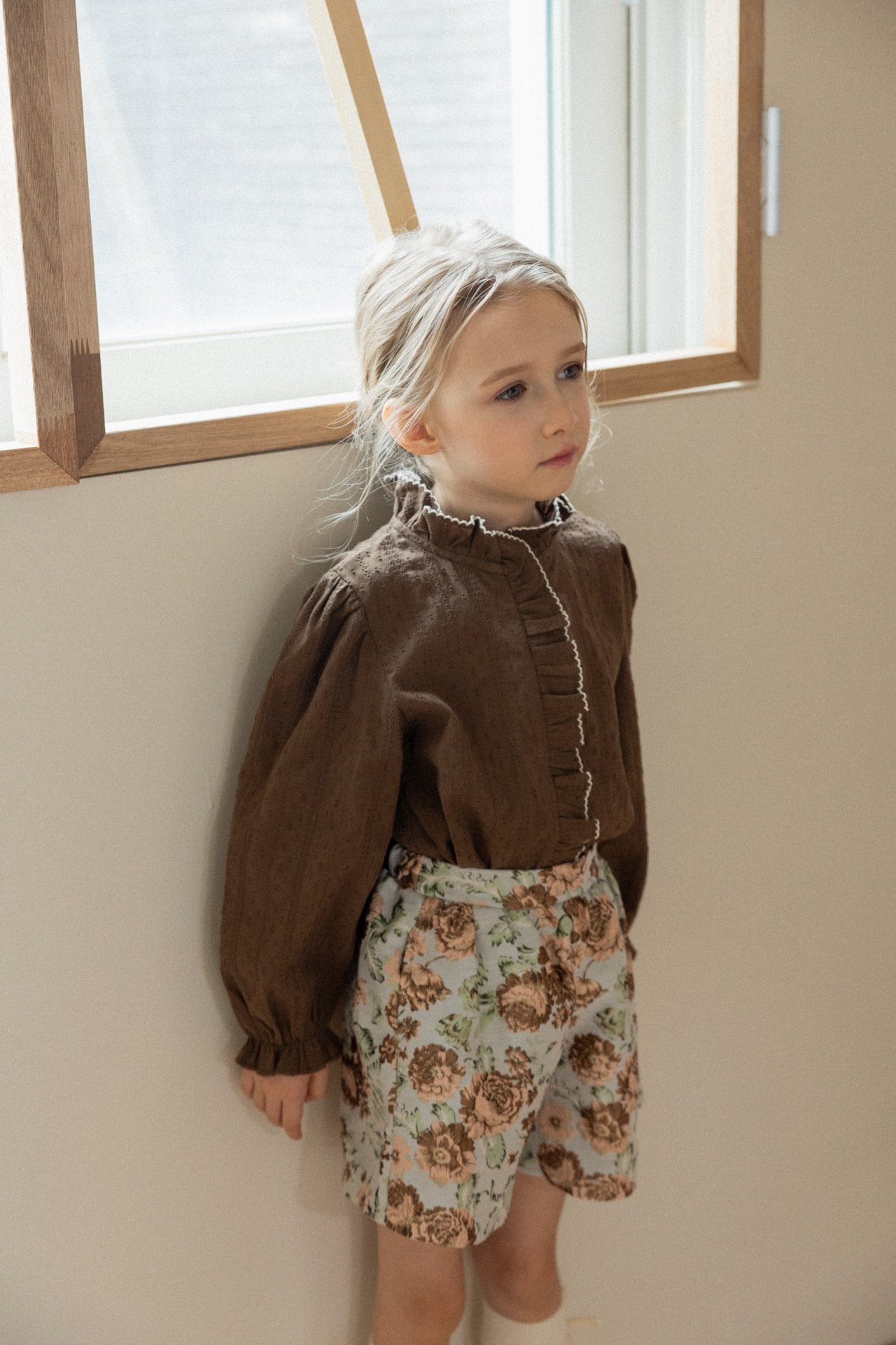 ［perrobebe］Sienna jaquard pants