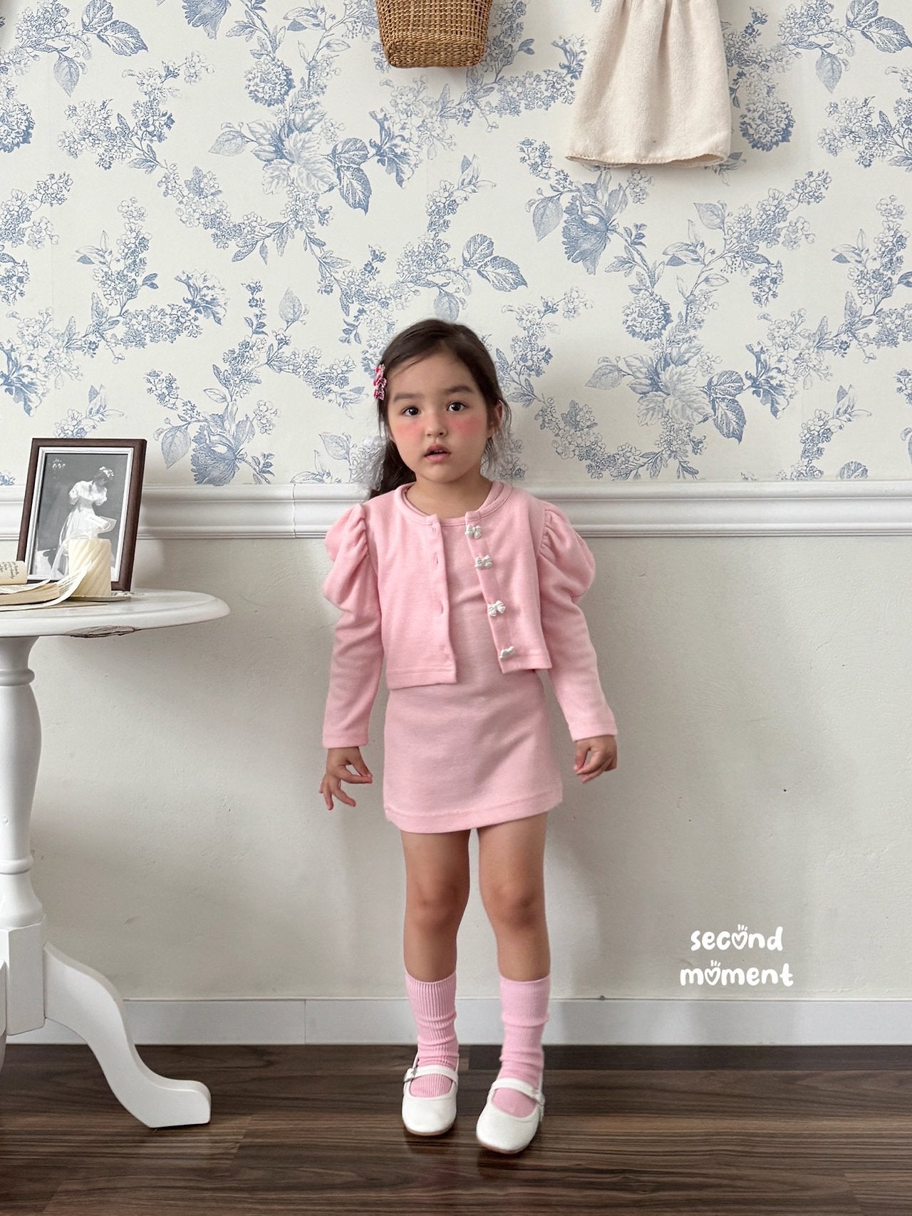 ［second moment］Ribbon one-piece set up