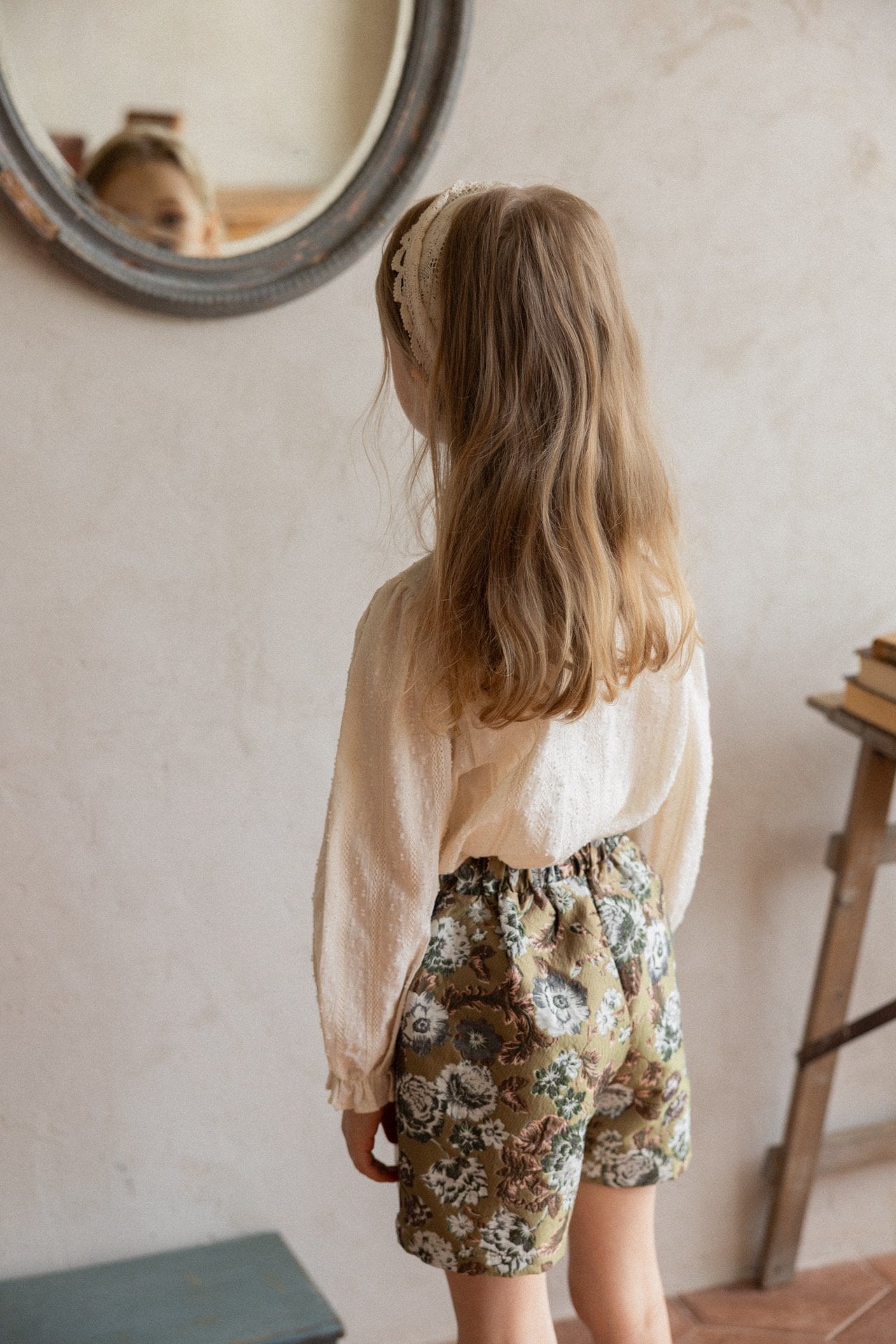 ［perrobebe］Sienna jaquard pants