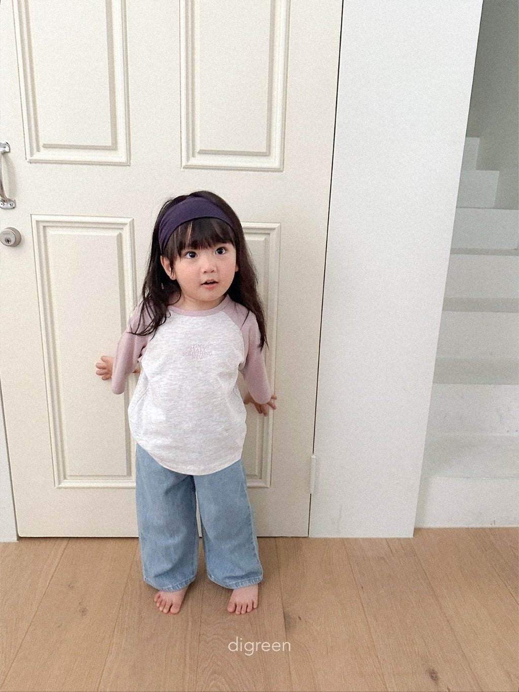 ［digreen］Goods raglan tee