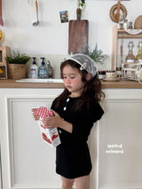 ［second moment］Ribbon one-piece set up