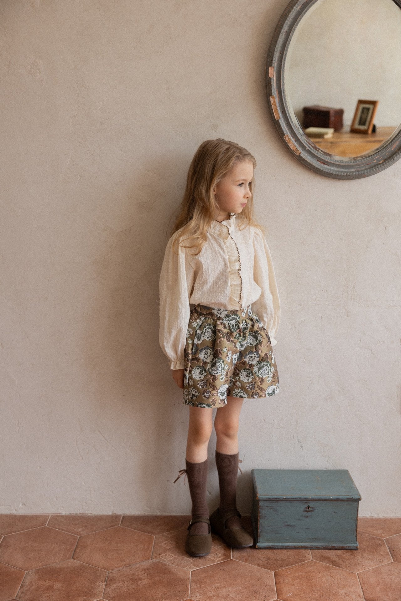 ［perrobebe］Sienna jaquard pants