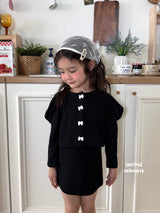 ［second moment］Ribbon one-piece set up