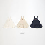 ［bebenine］Cloud bubble suspender pants