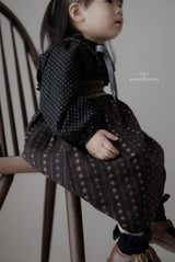 ［Mon petit bebe］Manou smoke dress