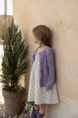 ［perrobebe］Arin lace cardigan (lavender)