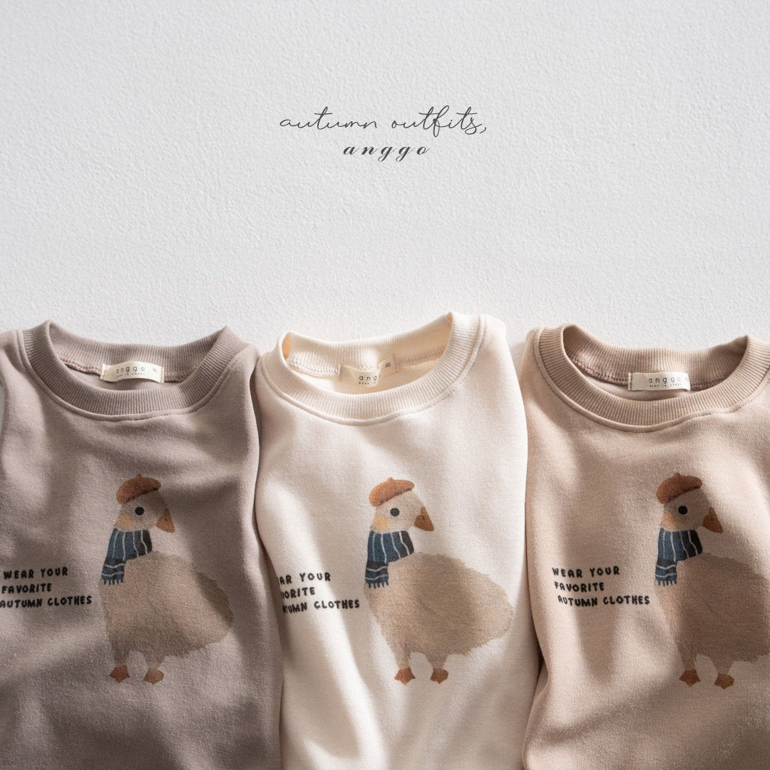 ［anggo］Duck t-shirt