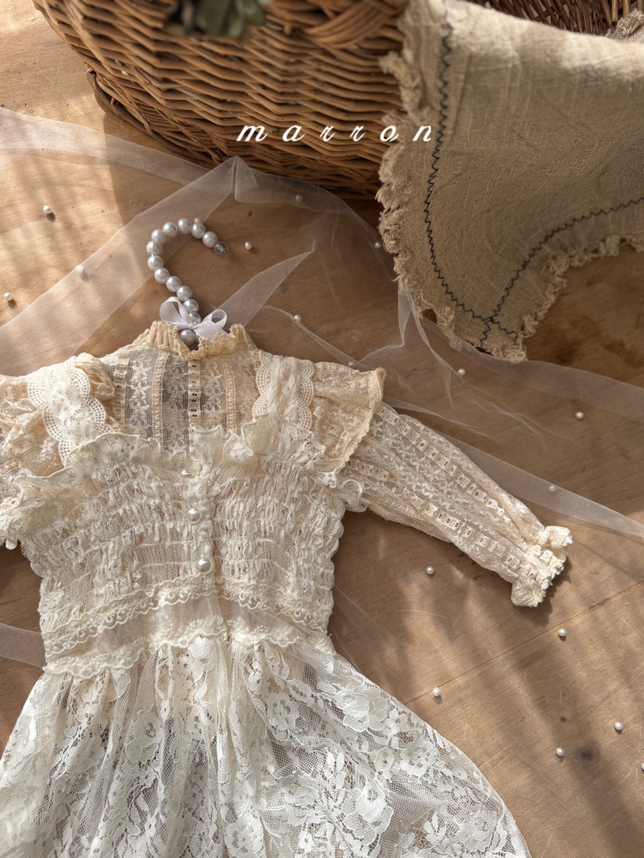 ［marron］Sellin one-piece