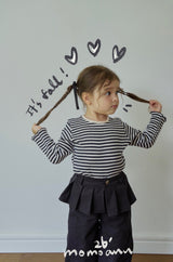 ［momo ann］Cony stripe tee