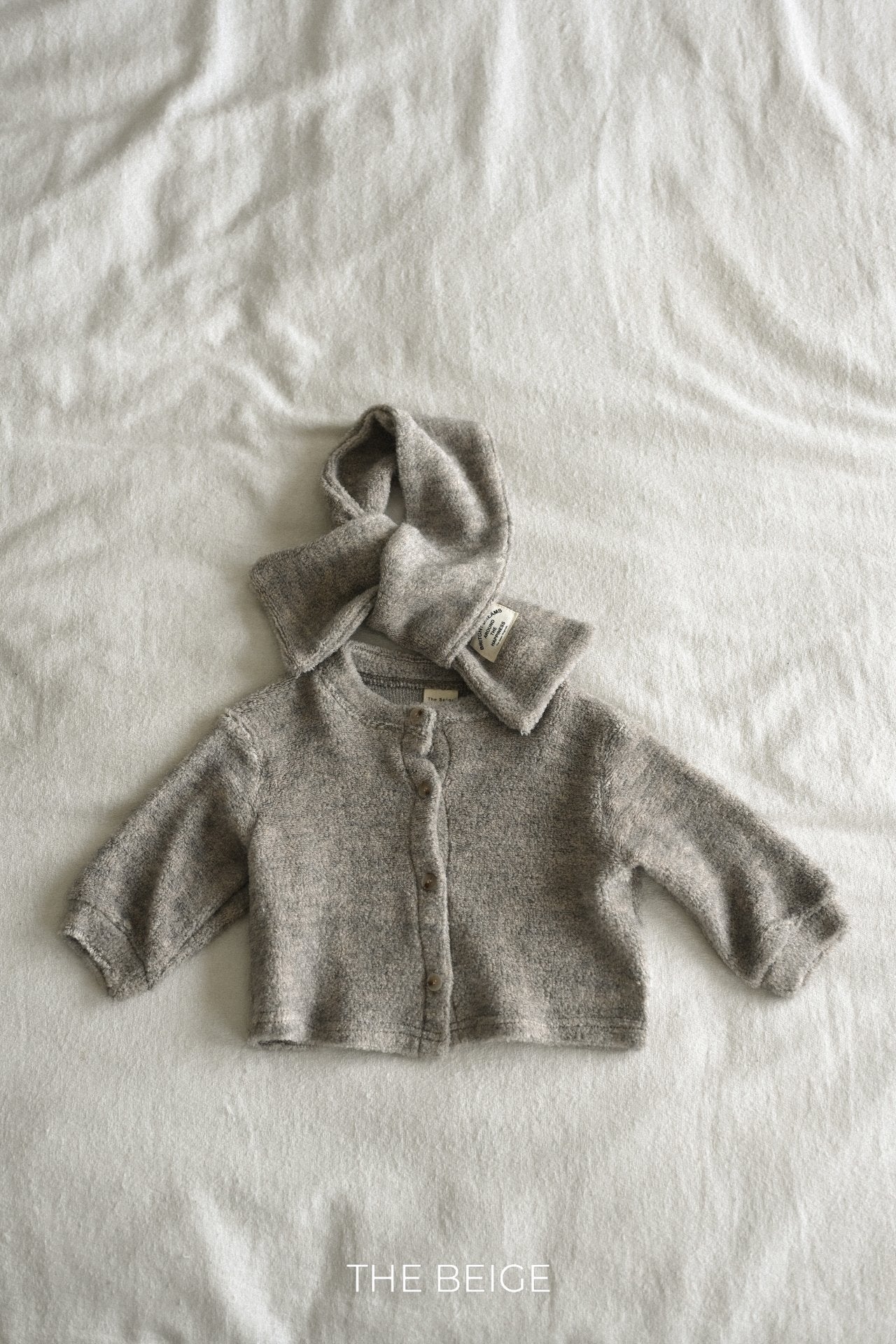 ［The beige］Knit cardigan