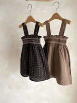［Mon petit bebe］Manou smoke dress