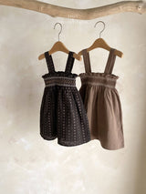 ［Mon petit bebe］Manou smoke dress