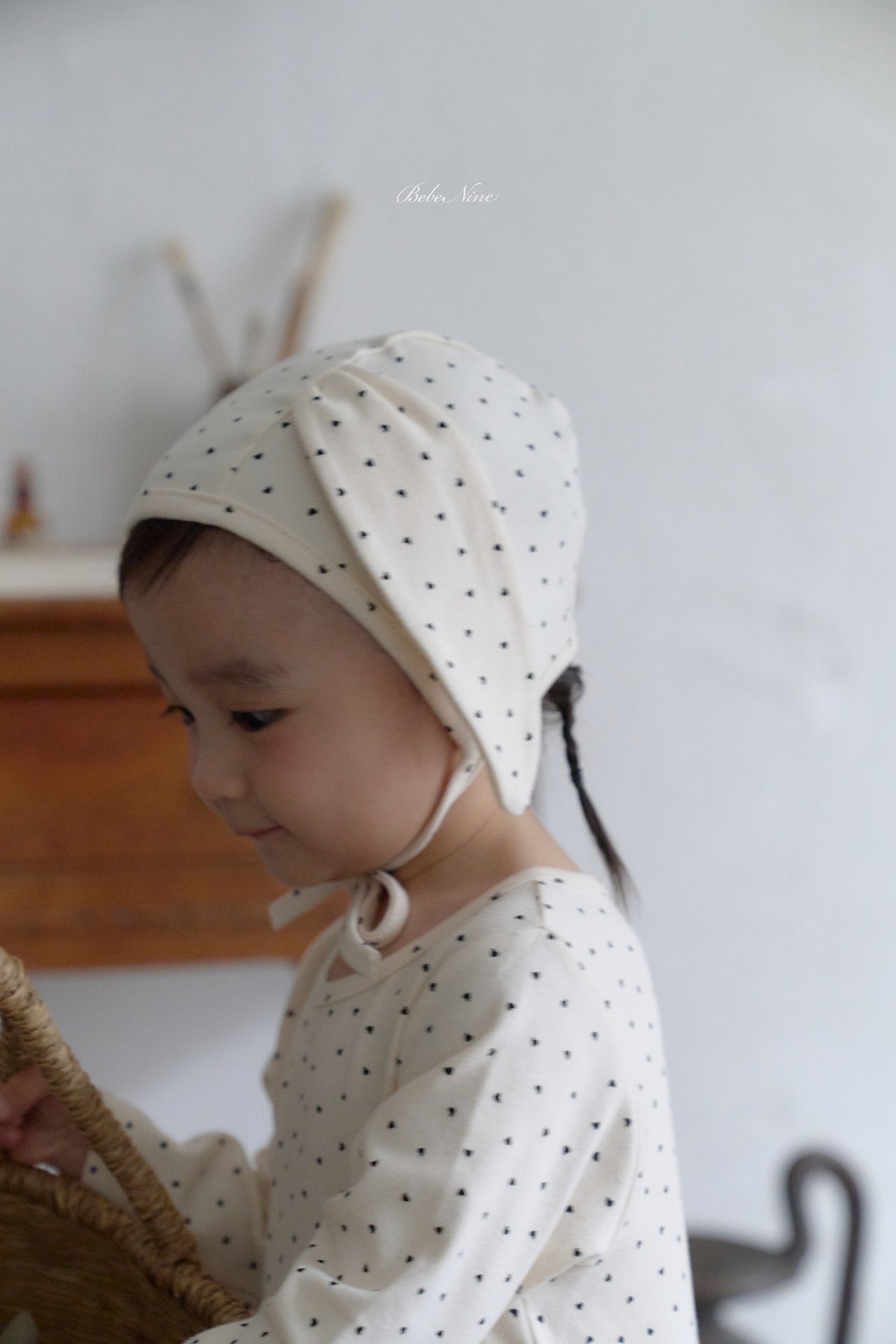 ［bebenine］Love Dot Bonnet